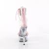 Pleaser - DELIGHT627RS KnöchelriemenSandale - Rosa/Transparent Product image